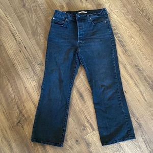 Levi’s Ribcage Crop Boot